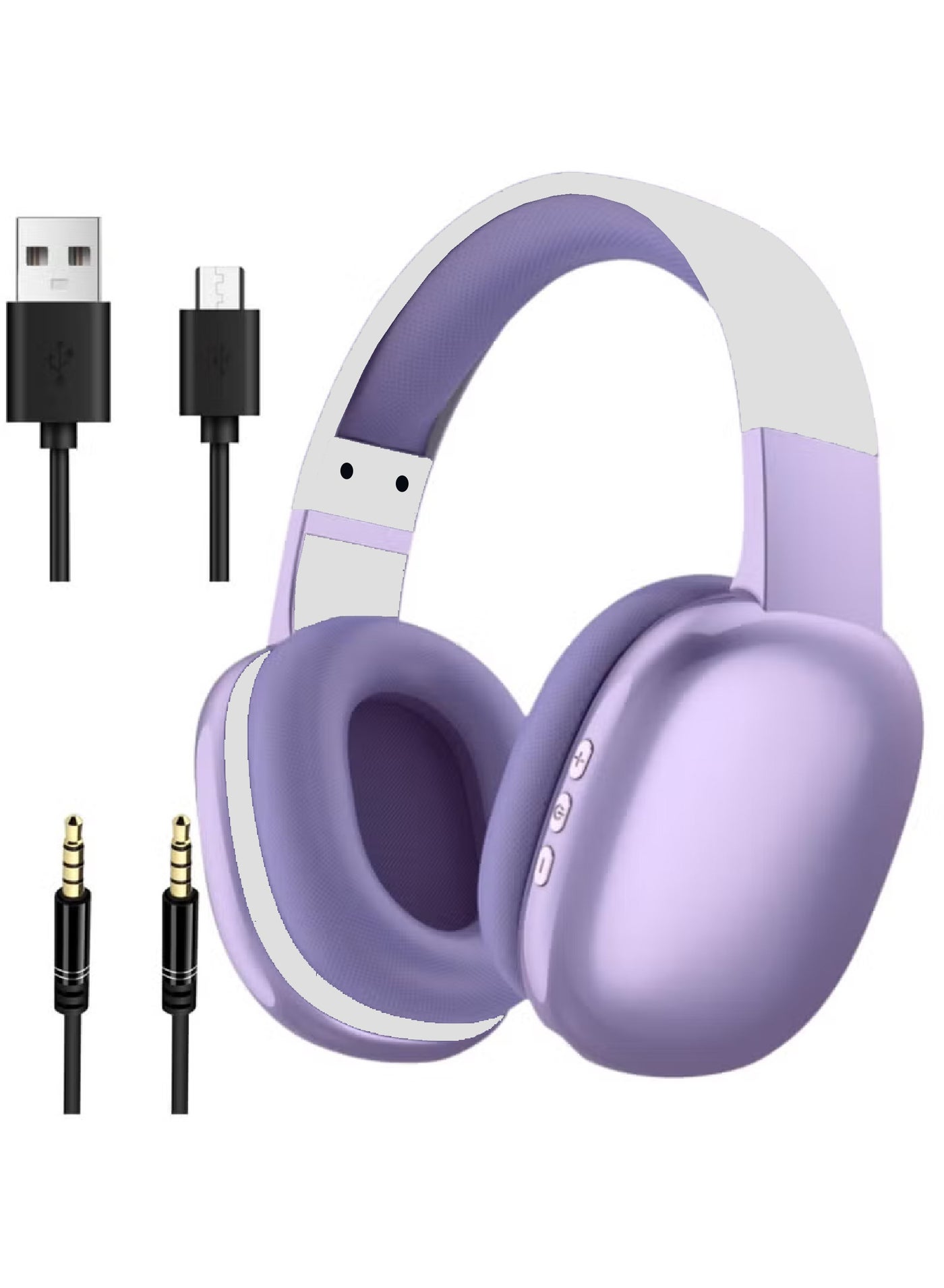 Bluetooth Wireless Headset Over Ear Headphone With Mic Hybrid Active Noise Cancelling Headphones with Multiple Modes, Hi-Res Sound, Comfortable Fit, Bluetooth, Multipoint Connection